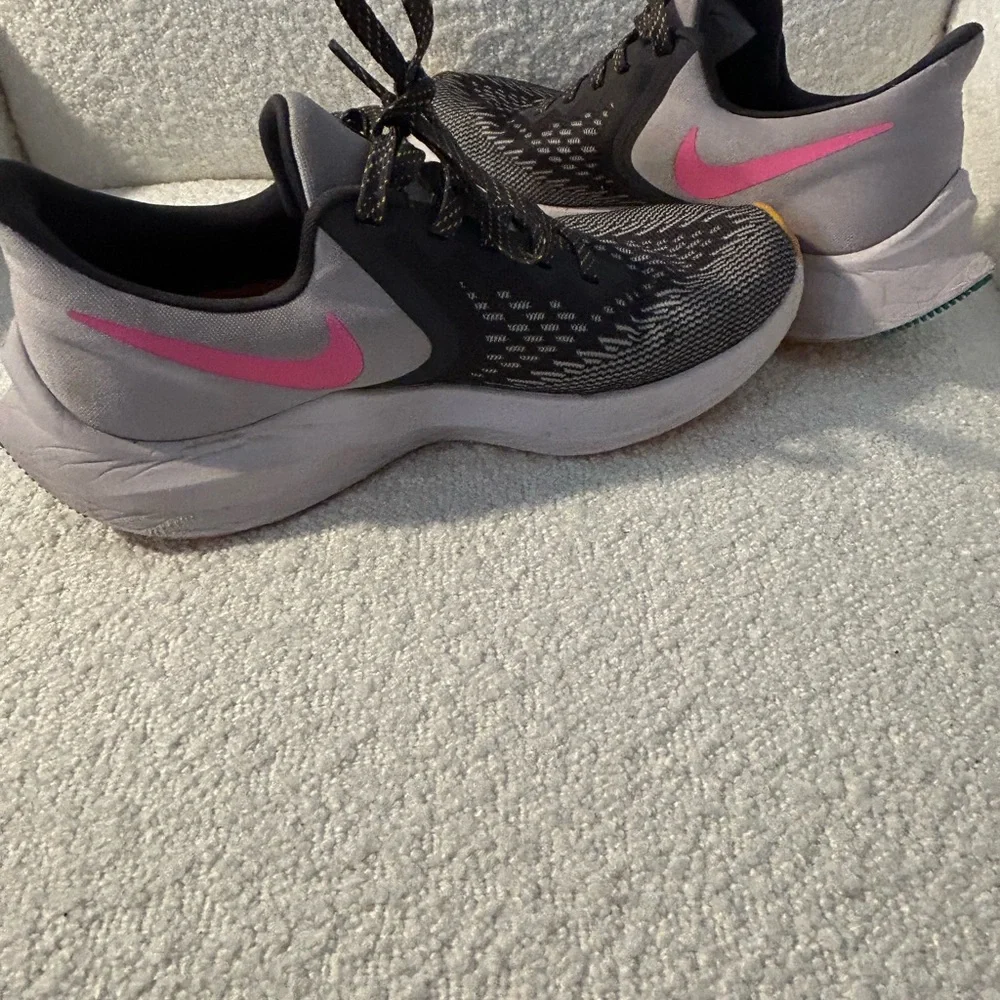 Nike Women's Athletic Shoes - Black, Pink, and Yellow - Picture 5 of 5